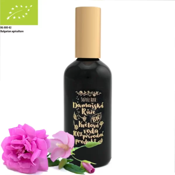 Bio Květová voda Damašská růže SoZoLe Rose
